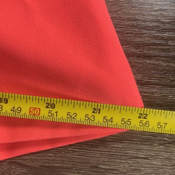 Jay Godfrey Brunet Romper in Neon Coral Womens Size 4 - Picture 11 of 16